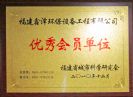 福建省城市科学研究会优秀会员单位 